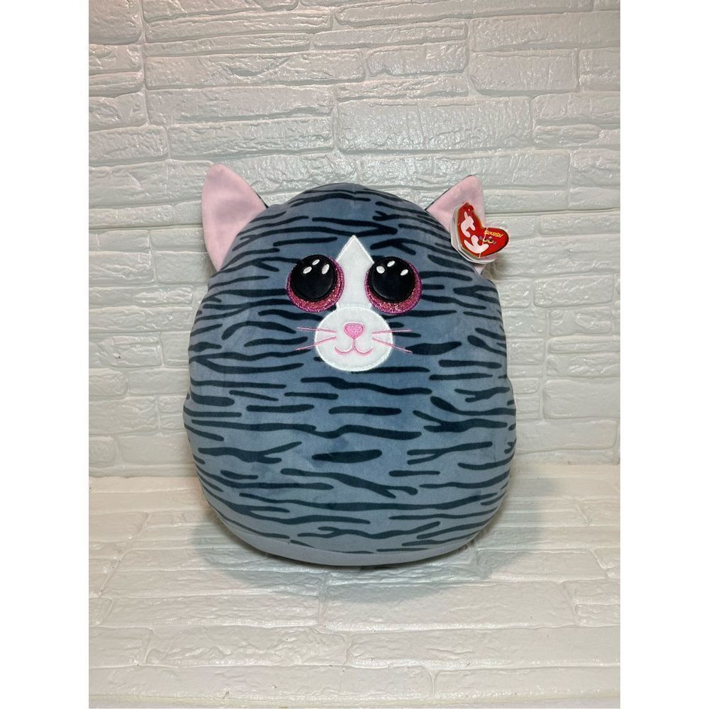 TY Squish a Boo "Kiki cat"13.5" Plush Toy Pillows